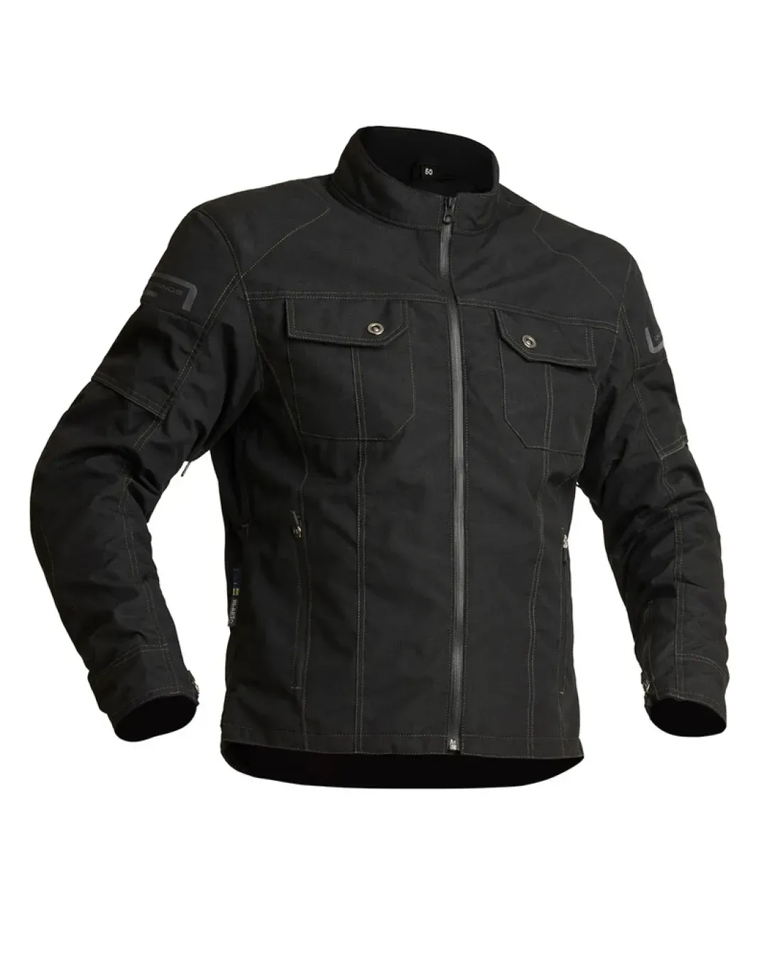Текстилно мото яке Lindstrands Lugnet Black