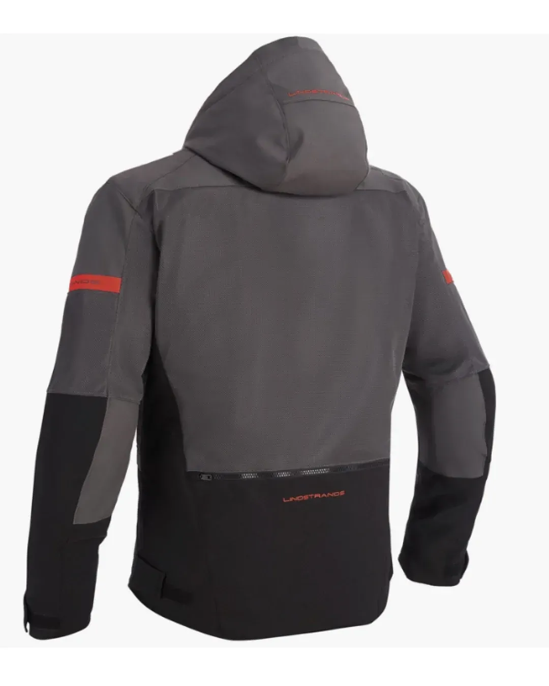 Текстилно мото яке Lindstrands Rexbo V2 Grey Black