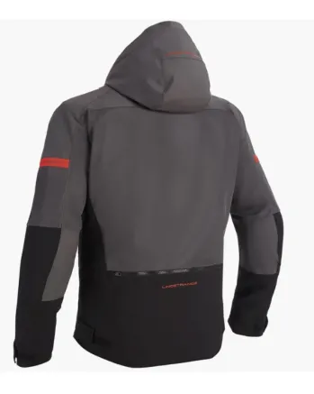 Текстилно мото яке Lindstrands Rexbo V2 Grey Black