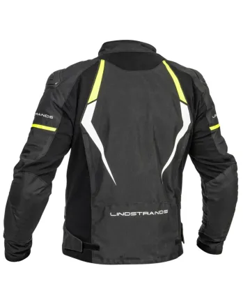 Текстилно мото яке Lindstrands Sandvik Black/yellow