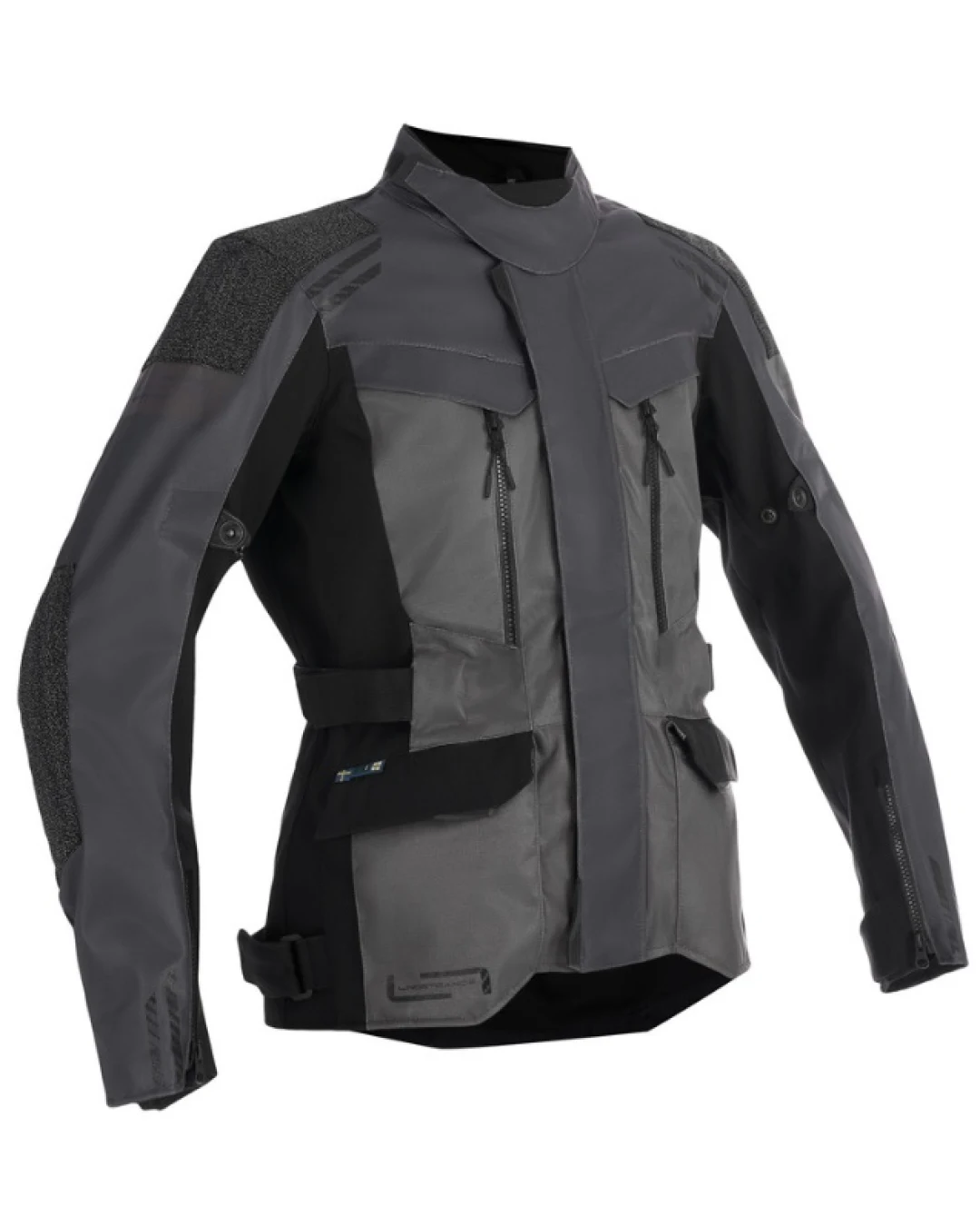 Текстилно мото яке Lindstrands Storbo Graphite Dark Grey Black