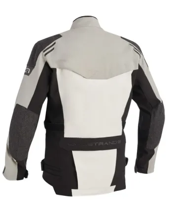 Текстилно мото яке Lindstrands Storbo Light Grey Black