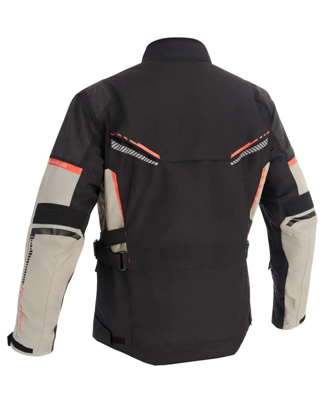 Текстилно мото яке Lindstrands Sylarna Black/Light Grey