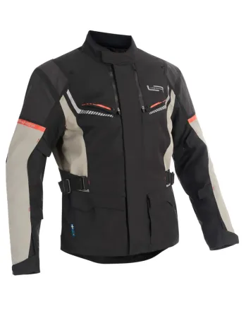 Текстилно мото яке Lindstrands Sylarna Black/Light Grey