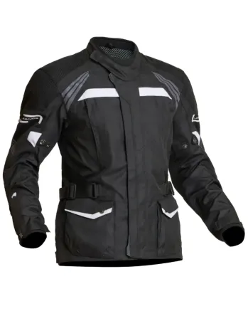 Текстилно мото яке Lindstrands Transtrands Black/White