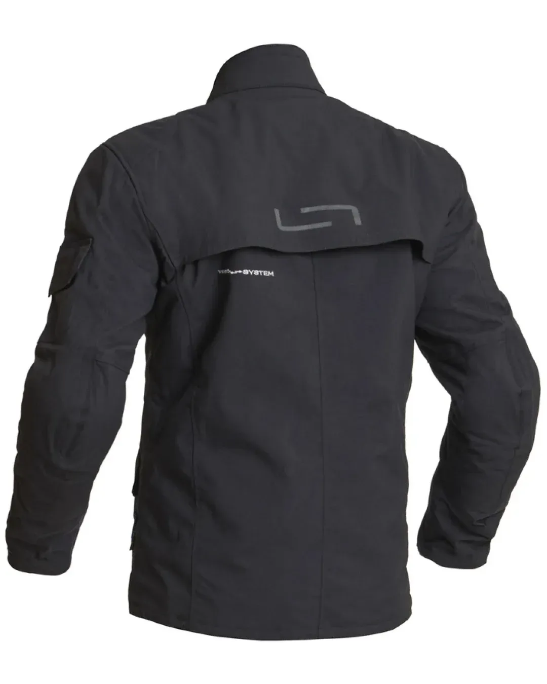 Текстилно мото яке Lindstrands Tyfors Black