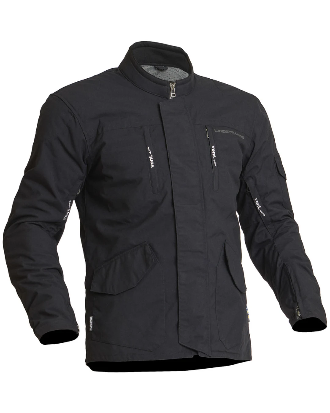 Текстилно мото яке Lindstrands Tyfors Black