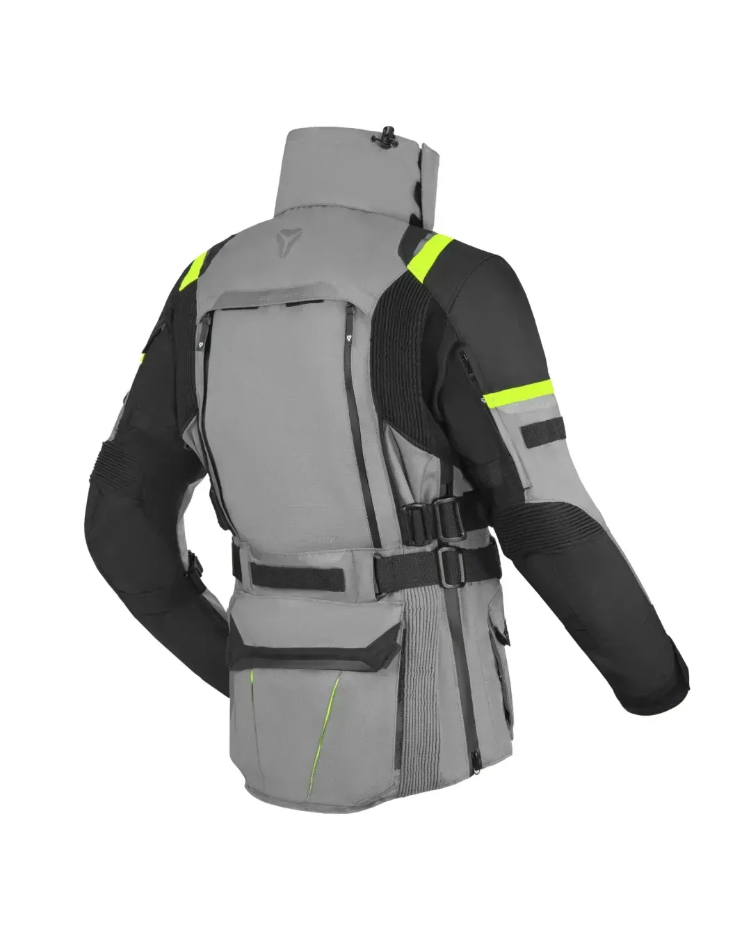 Текстилно мото яке  SECA ARRAKIS III TITANIUM/NEON YELLOW