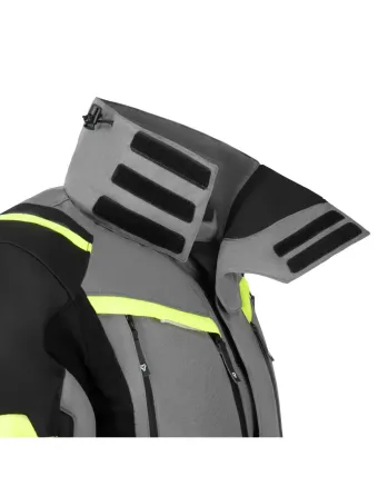 Текстилно мото яке  SECA ARRAKIS III TITANIUM/NEON YELLOW