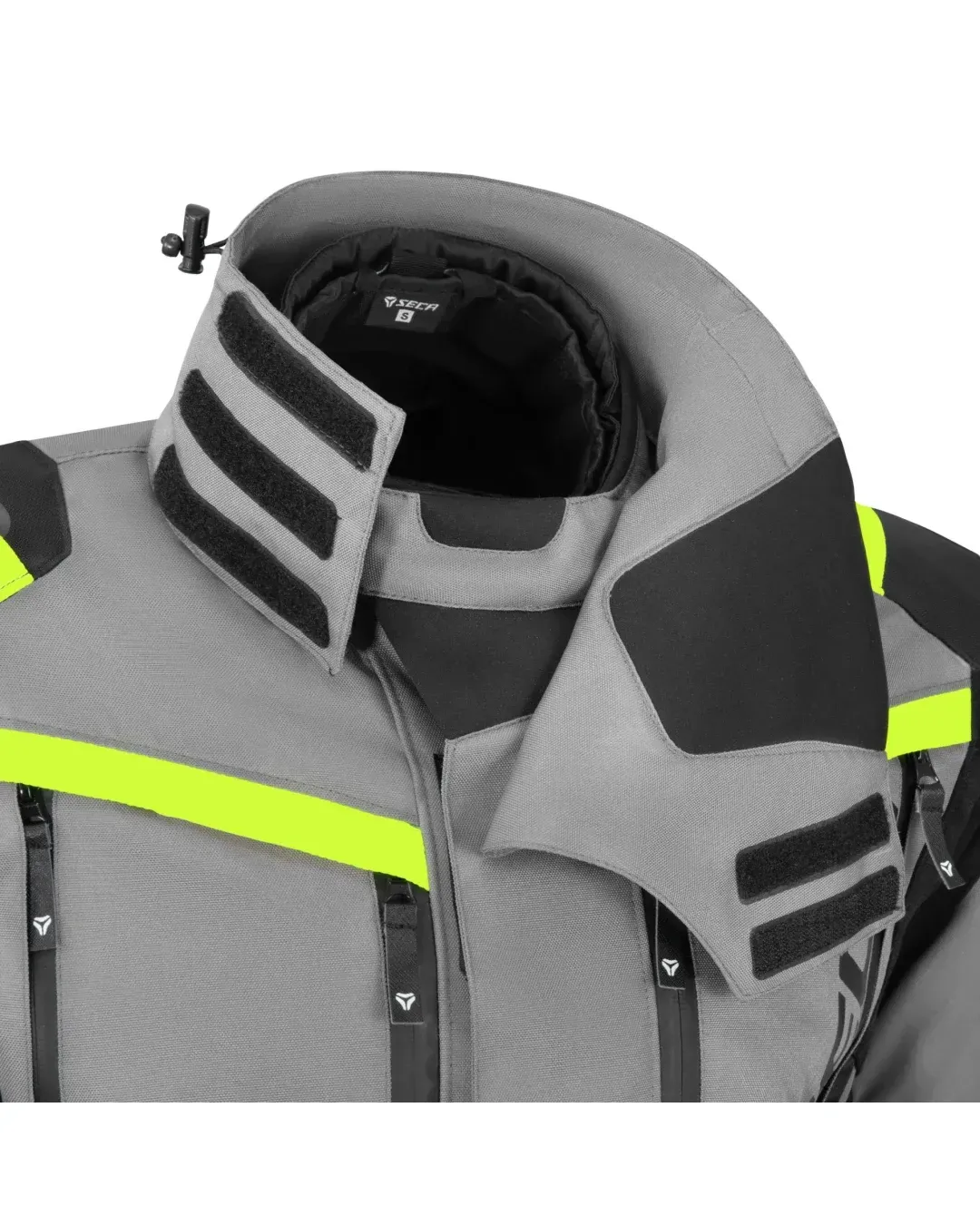 Текстилно мото яке  SECA ARRAKIS III TITANIUM/NEON YELLOW