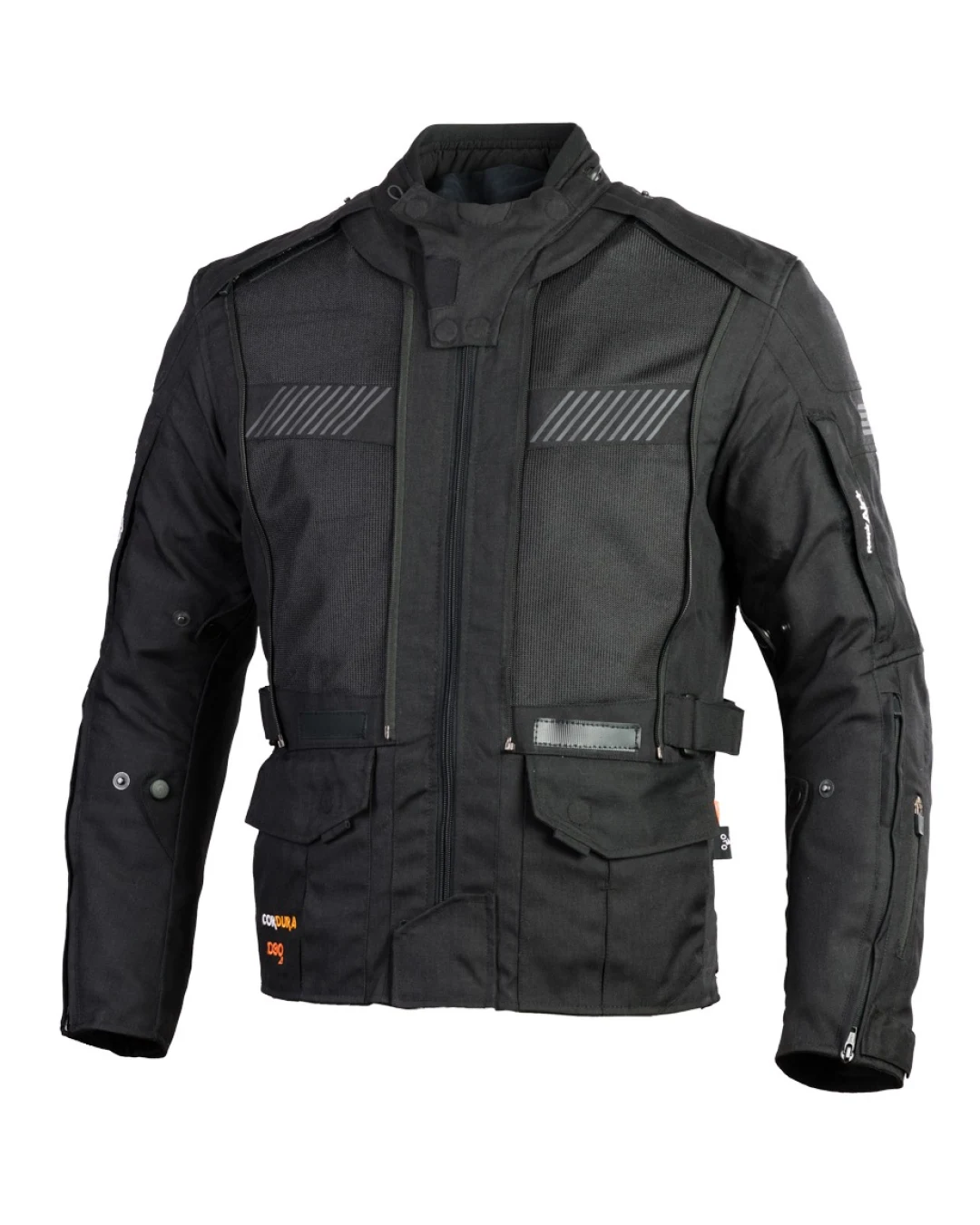 Текстилно мото яке SECA STRADA EVO black
