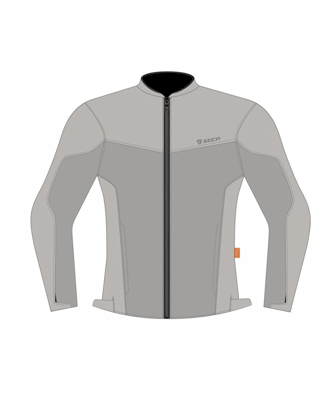 Текстилно мото яке SECA SUPERLITE GREY
