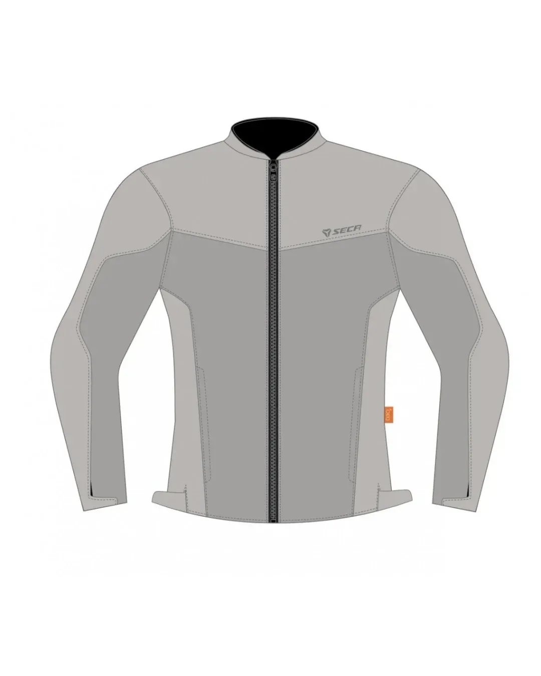 Текстилно мото яке SECA SUPERLITE GREY