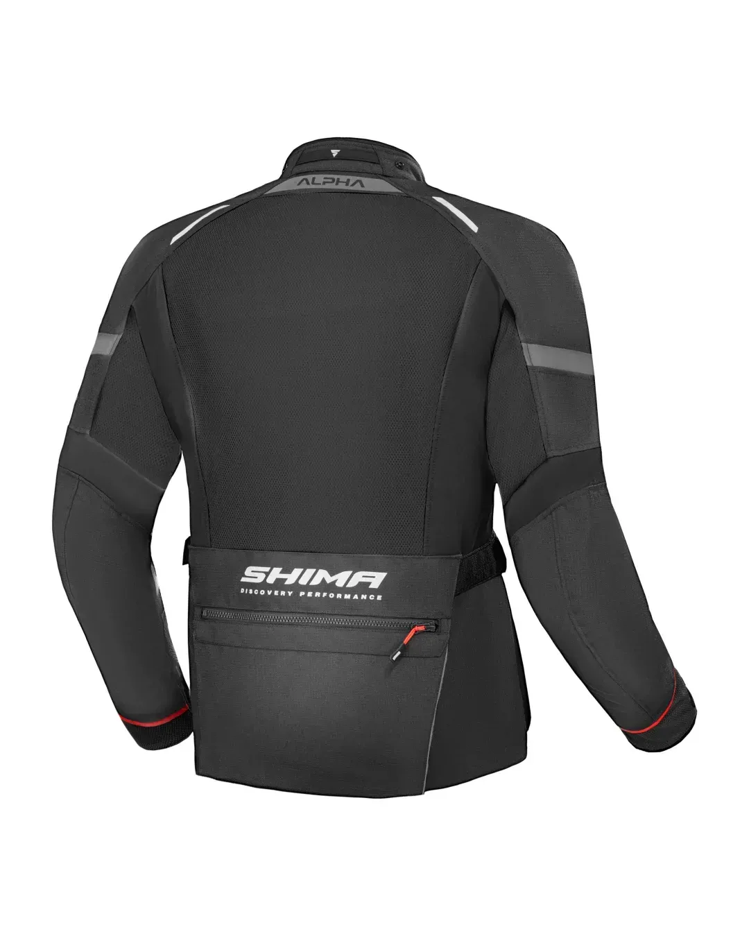 Текстилно мото яке SHIMA ALPHA BLACK