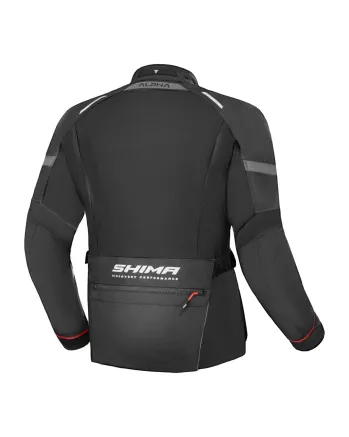 Текстилно мото яке SHIMA ALPHA BLACK