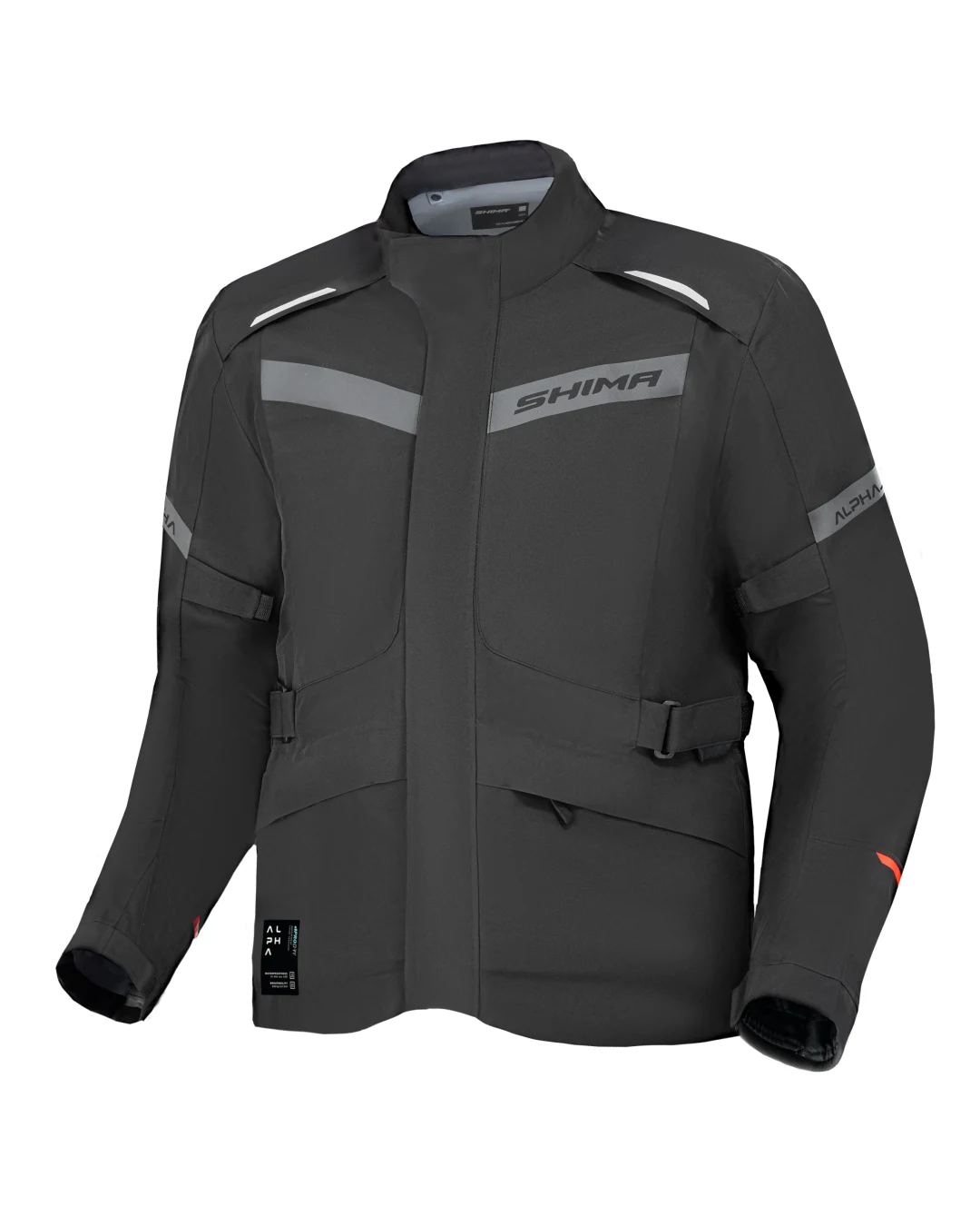 Текстилно мото яке SHIMA ALPHA BLACK