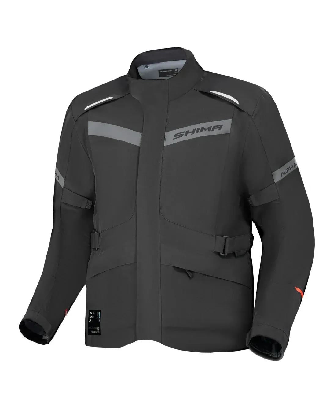 Текстилно мото яке SHIMA ALPHA BLACK