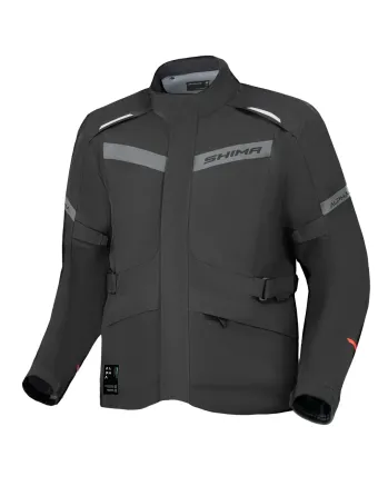 Текстилно мото яке SHIMA ALPHA BLACK