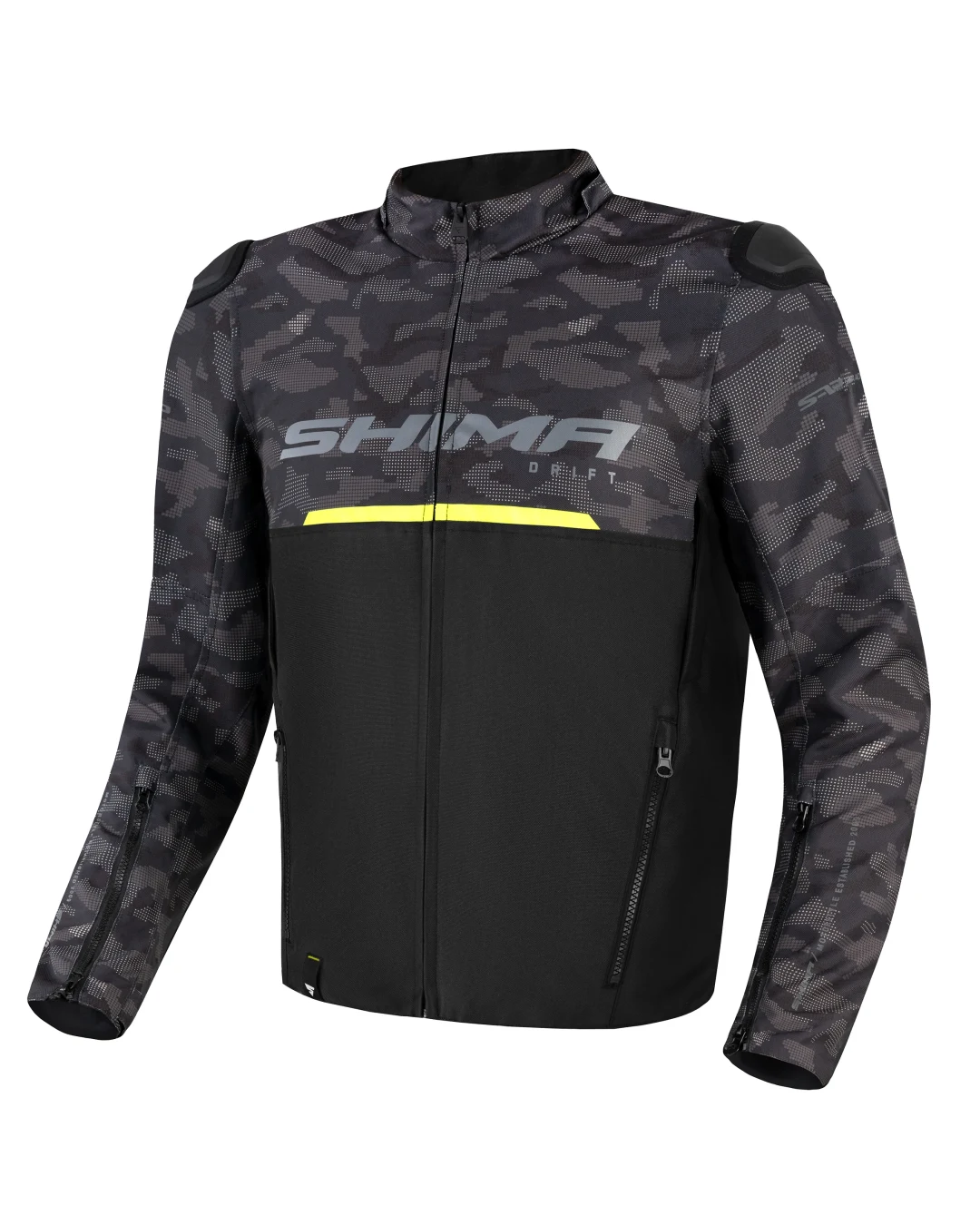 Текстилно мото яке SHIMA DRIFT BLACK/CAMO
