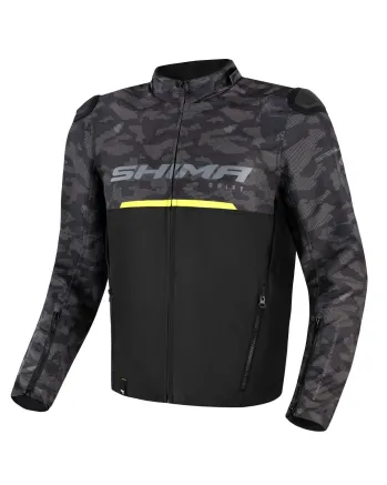 Текстилно мото яке SHIMA DRIFT BLACK/CAMO
