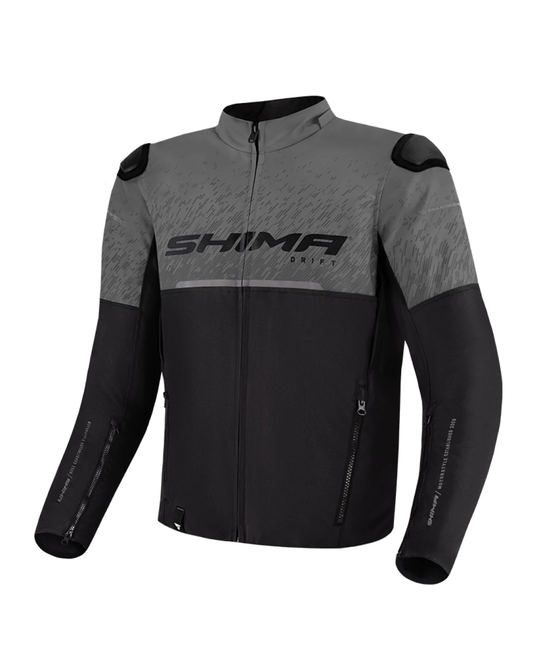 Текстилно мото яке SHIMA DRIFT BLACK/GRAY