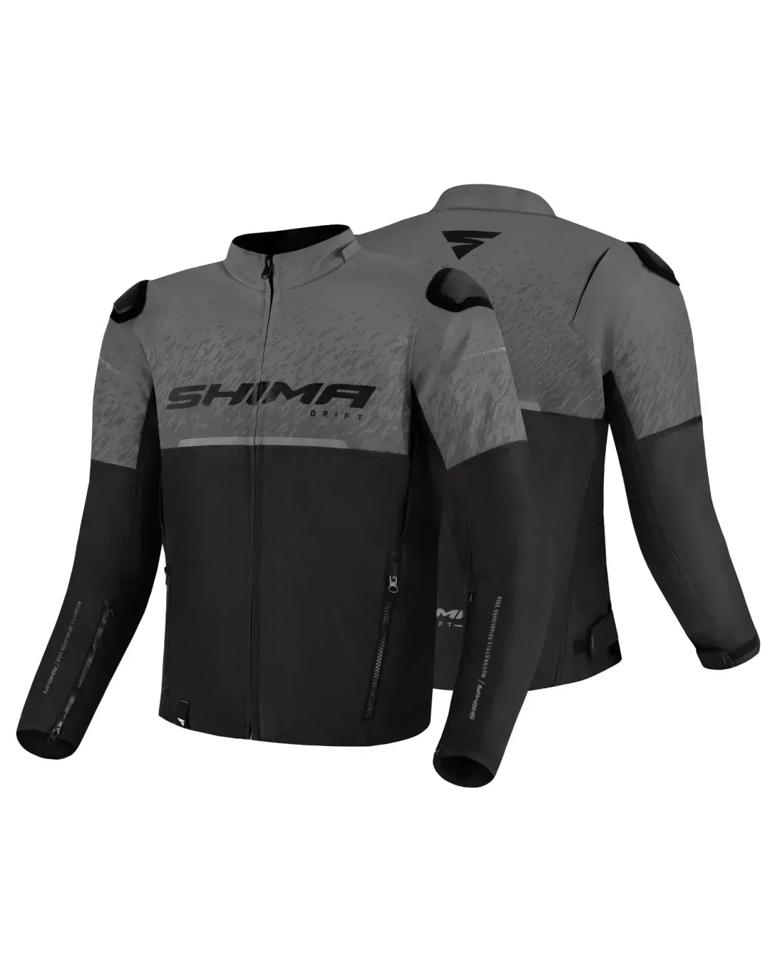 Текстилно мото яке SHIMA DRIFT BLACK/GRAY