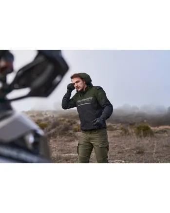 Текстилно мото яке SHIMA DRIFT BLACK/KHAKI