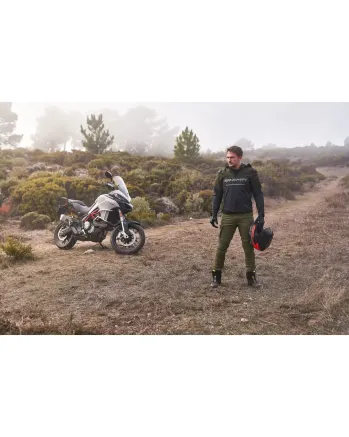 Текстилно мото яке SHIMA DRIFT BLACK/KHAKI