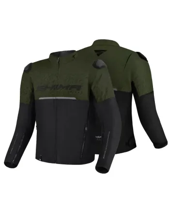 Текстилно мото яке SHIMA DRIFT BLACK/KHAKI