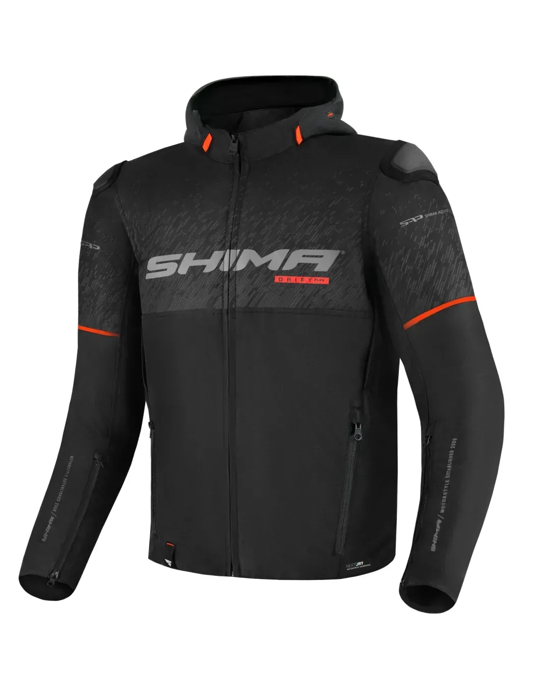 Текстилно мото яке SHIMA DRIFT PLUS BLACK