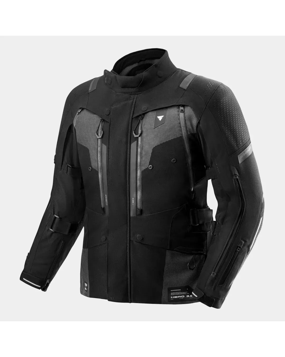Текстилно мото яке SHIMA HERO 3.0 BLACK