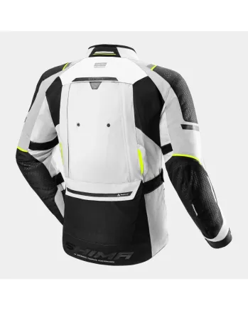 Текстилно мото яке SHIMA HERO 3.0 GREY/FLUO