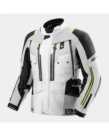 Текстилно мото яке SHIMA HERO 3.0 GREY/FLUO