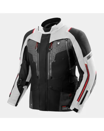 Текстилно мото яке SHIMA HERO 3.0 GREY/RED