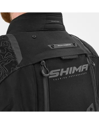 Текстилно мото яке SHIMA TRACKER BLACK