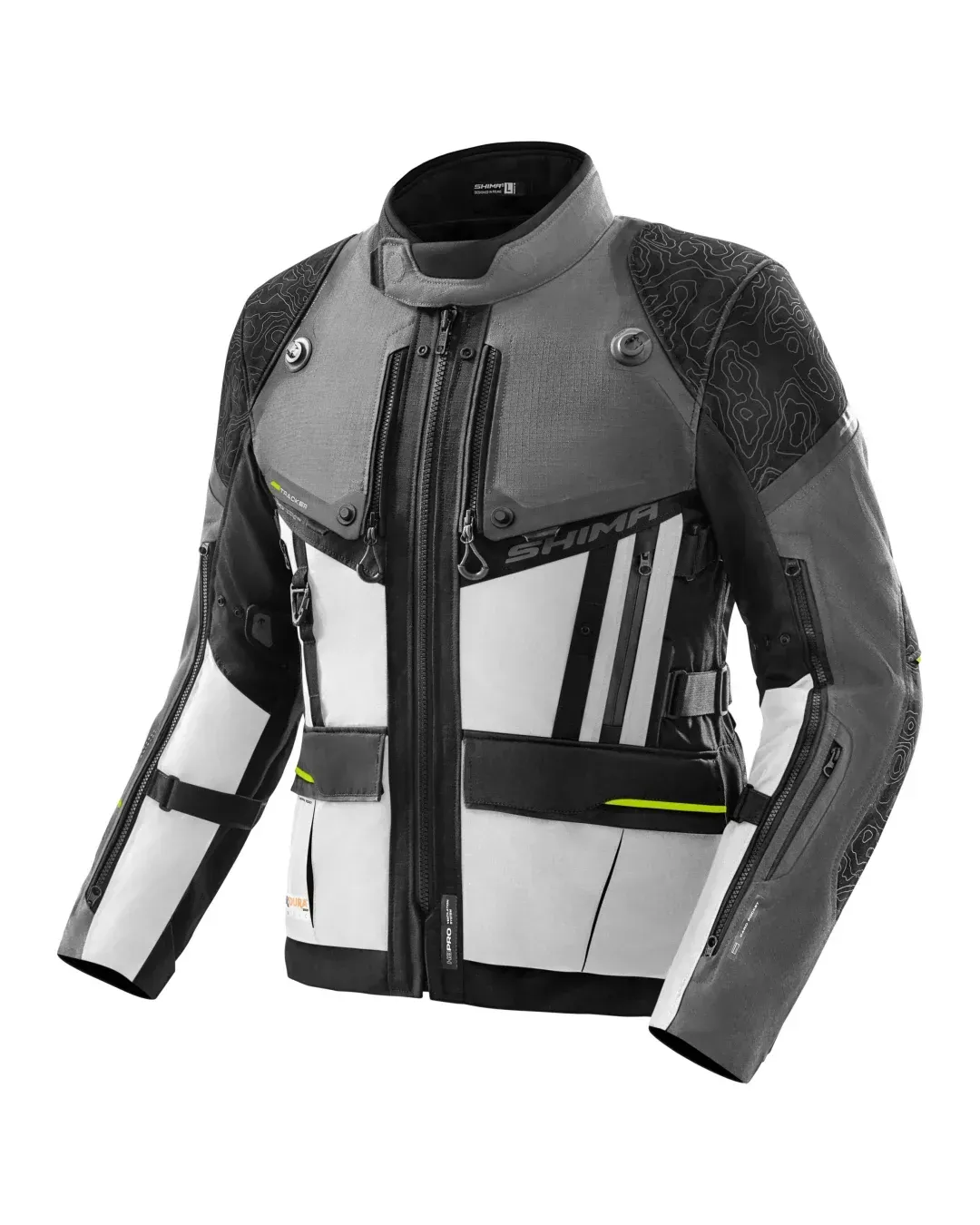 Текстилно мото яке SHIMA TRACKER DARK GREY