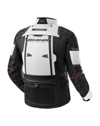 Текстилно мото яке SHIMA TRACKER LIGHT GREY