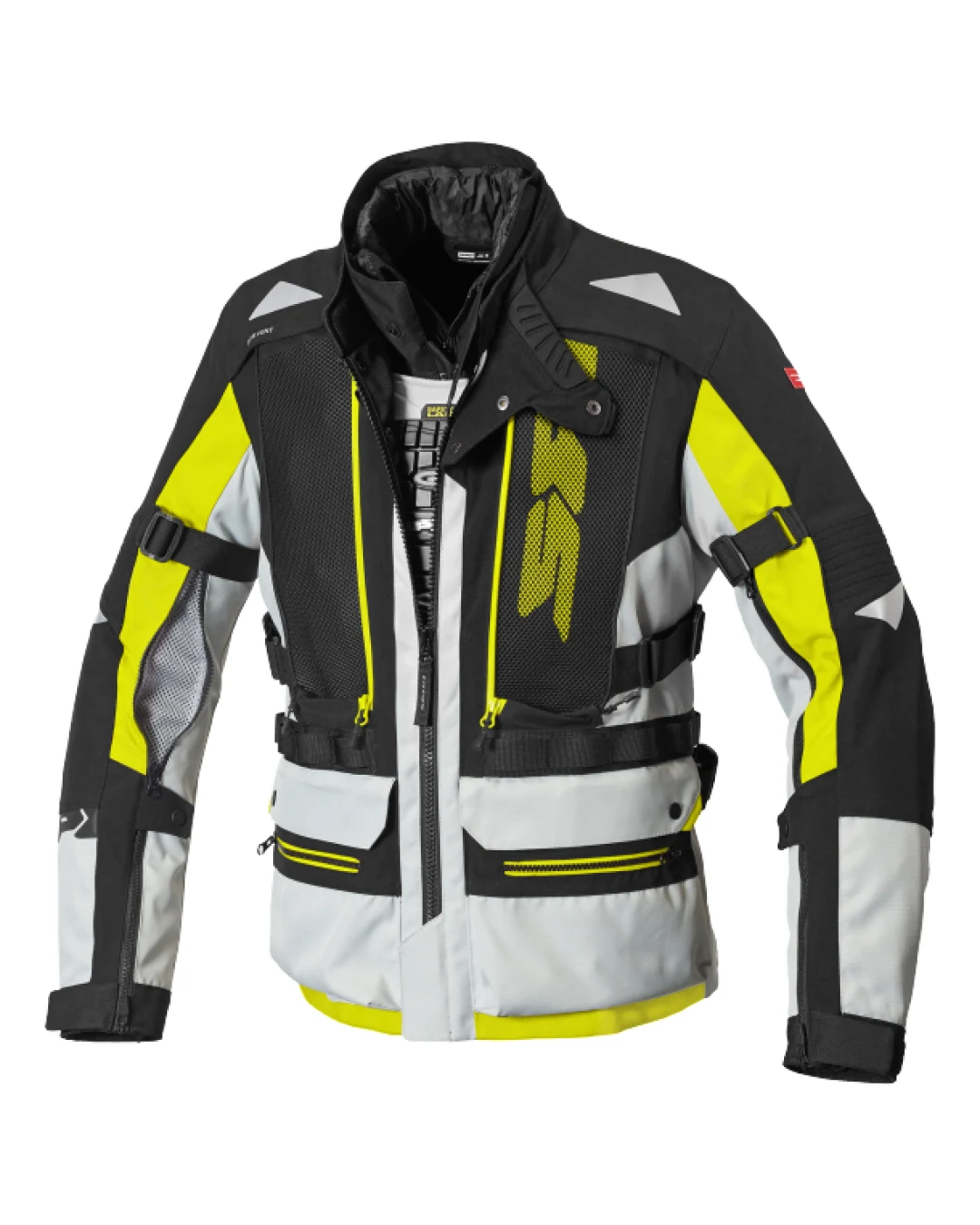 Текстилно мото яке SPIDI ALLROAD 3в1 YELLOW FLUO
