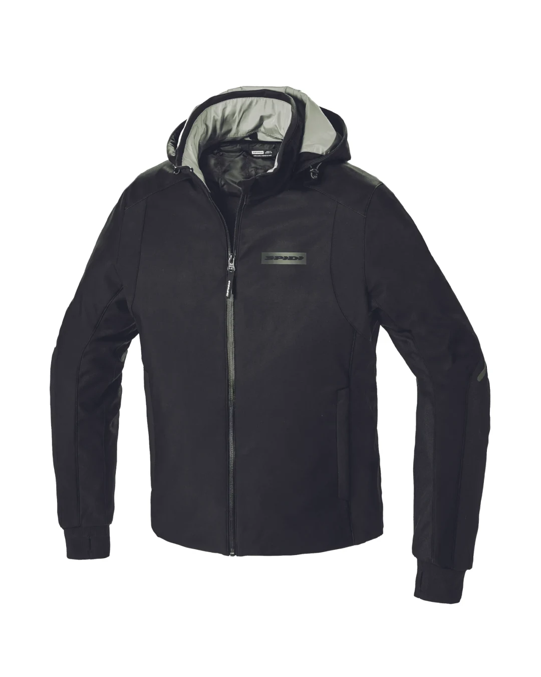Текстилно мото яке SPIDI Hoodie Armor H2Out Black
