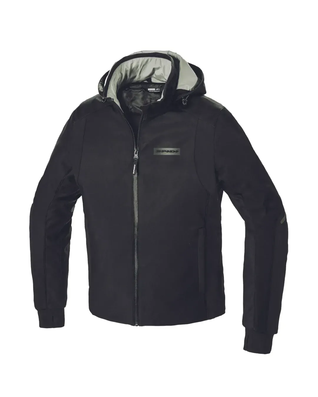 Текстилно мото яке SPIDI Hoodie Armor H2Out Black