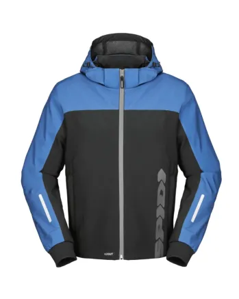 Текстилно мото яке SPIDI HOODIE H2OUT II BLACK/BLUE