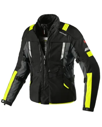 Текстилно мото яке SPIDI MODULAR YELLOW FLUO
