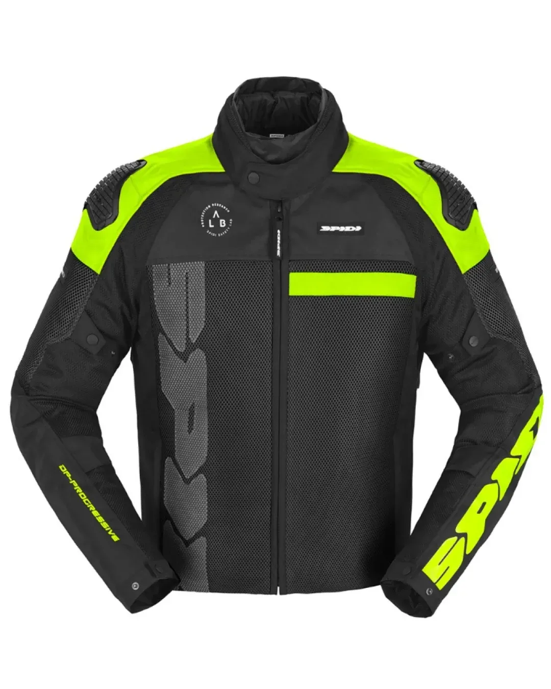 Текстилно мото яке SPIDI PROGRESSIVE NET H2OUT Yellow fluo