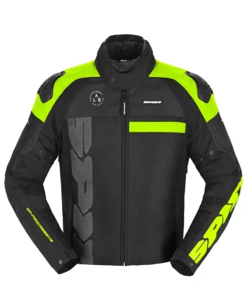 Текстилно мото яке SPIDI PROGRESSIVE NET H2OUT Yellow fluo