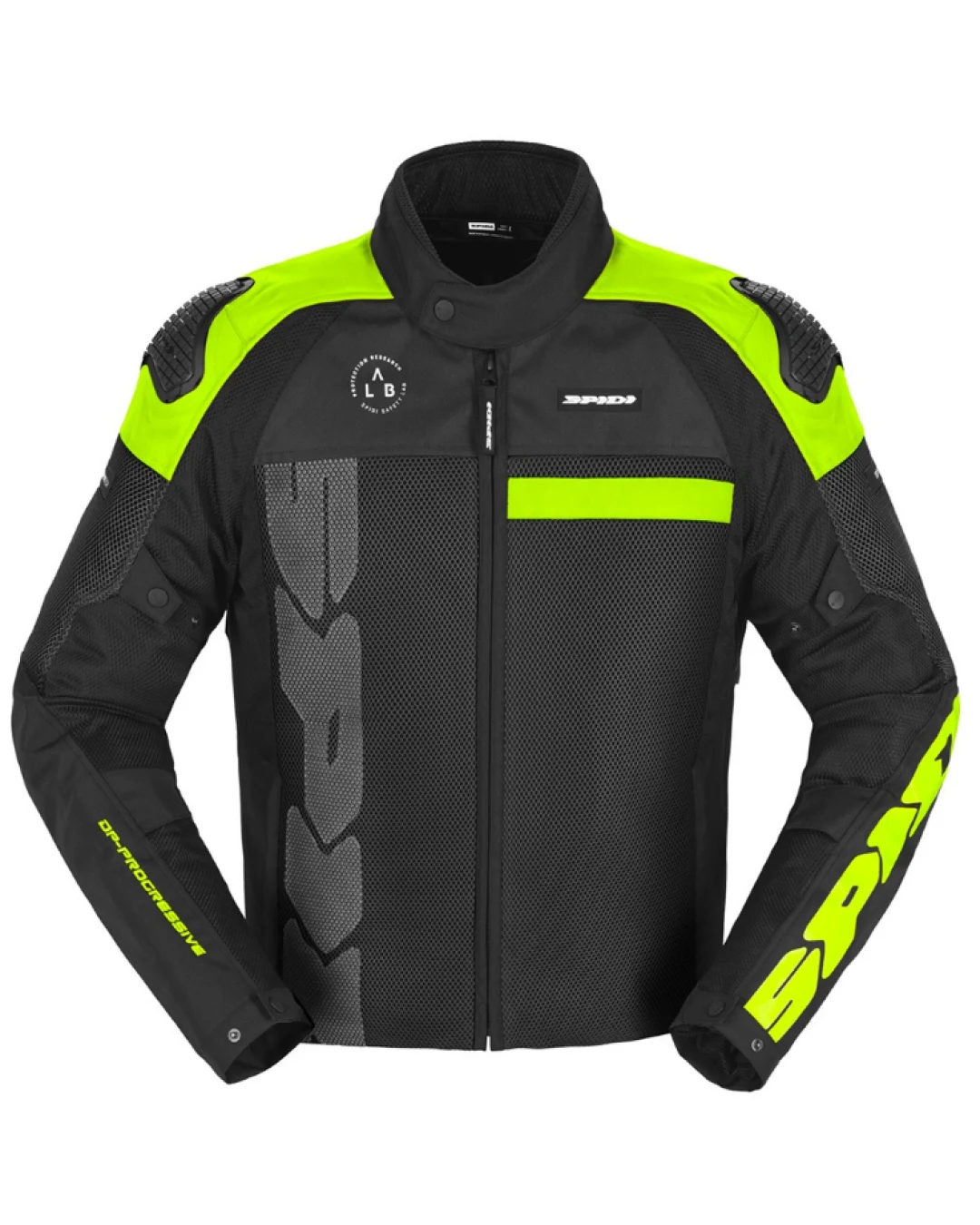 Текстилно мото яке SPIDI PROGRESSIVE NET Yellow fluo