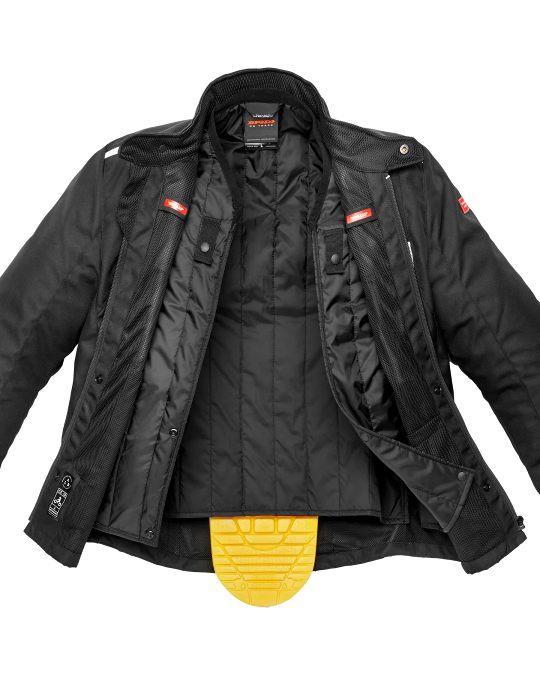 Текстилно мото яке SPIDI SOLAR TEX BLACK/WHITE