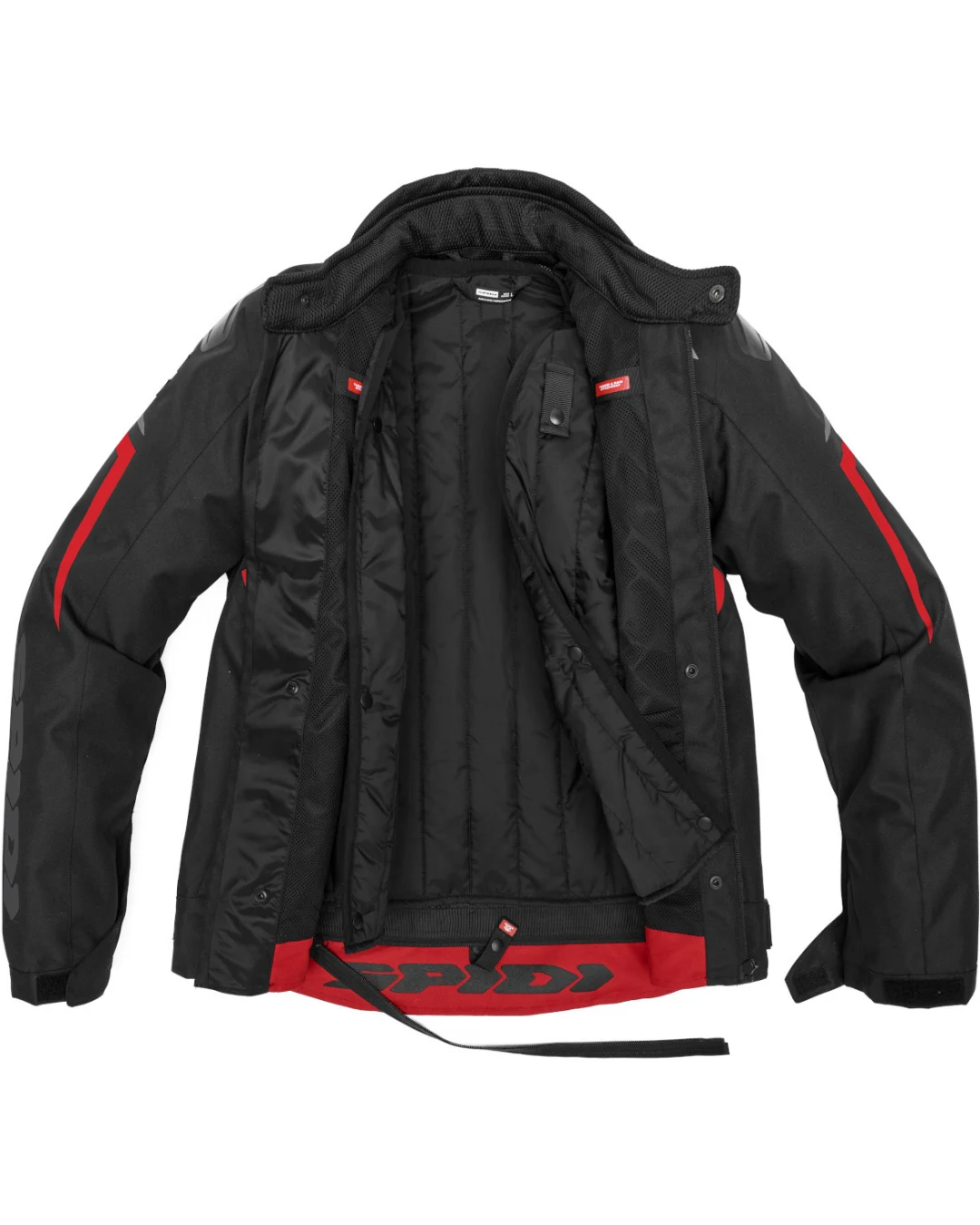 Текстилно мото яке SPIDI SPORTMASTER H2OUT BLACK/RED