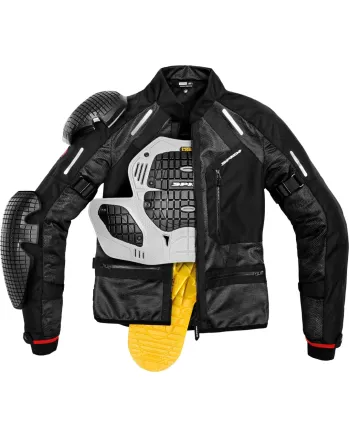 Текстилно мото яке SPIDI TECH ARMOR Black