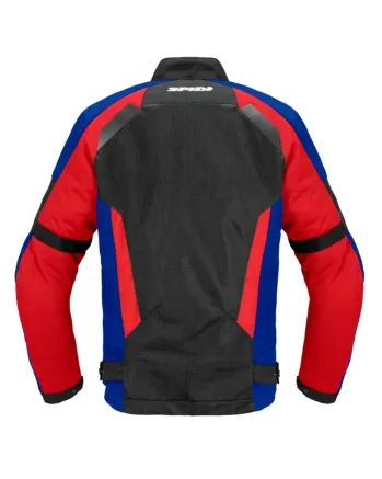 Текстилно мото яке SPIDI TEK NET BLACK/RED/BLUE