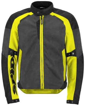 Текстилно мото яке SPIDI TEK NET Yellow fluo